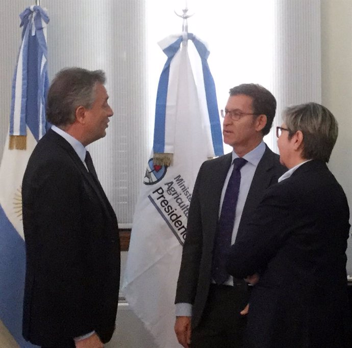 Pesca.-Feijóo y Gobierno argentino avanzan un acuerdo para que barcos que operan