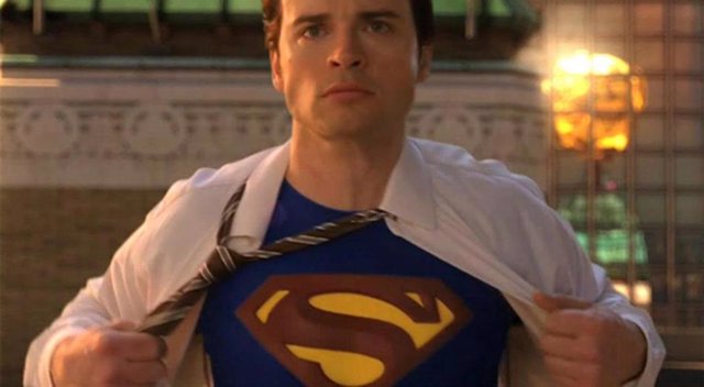 Tom Welling como Clark Kent en Smallville