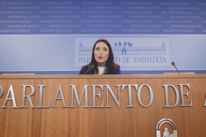 La portavoz adjunta del grupo parlamentario de Ciudadanos en el Parlamento de Andalucía, Mónica Moreno.