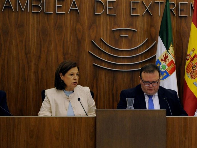 Pilar Blanco-Morales, en la Asamblea.