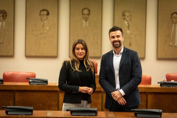 Virginia Salmerón y Pablo Cambronero.