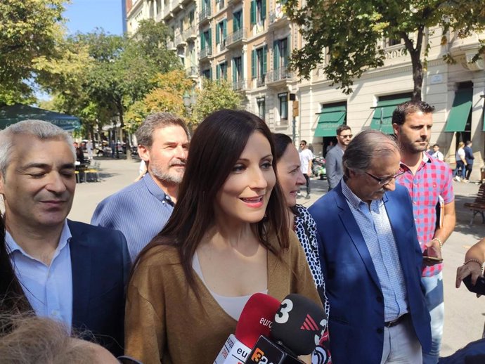 La líder de Cs en Catalunya, Lorena Roldán