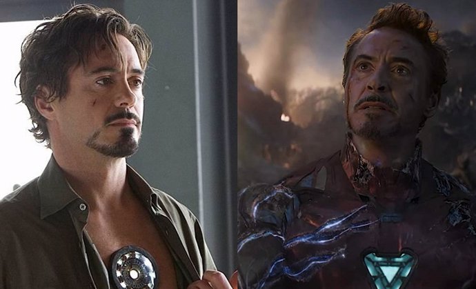 Robert Downey Jr. En Iron Man y Vengadores: Endgame