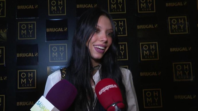 Alejandra Rubio en la fiesta de Oh My Club