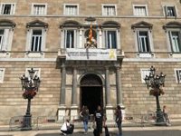 El TSJC dona 48 hores a Torra per retirar la pancarta sobre els presos del Palau