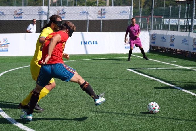 La selección española de Fútbol para Ciegos se clasifica para las semifinales del Europeo