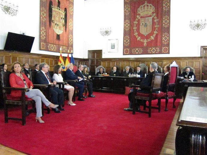 Acto de apertura del año judicial en Aragón