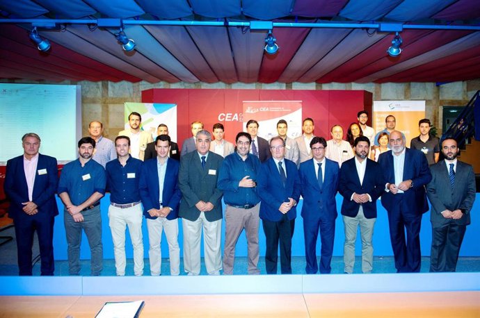 Imagen del foro empresarial que ha organizado este viernes la Confederación de Empresarios de Andalucía (CEA).