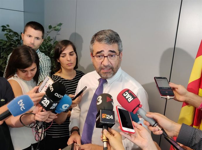 El director general de los Mossos d'Esquadra, Andreu Joan Martínez.