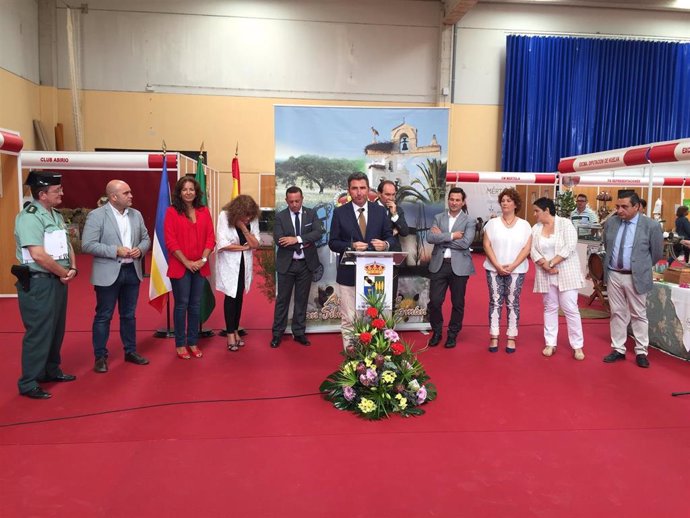 Inauguración de la Feria Cinegética de San Silvestre de Guzmán (Huelva).