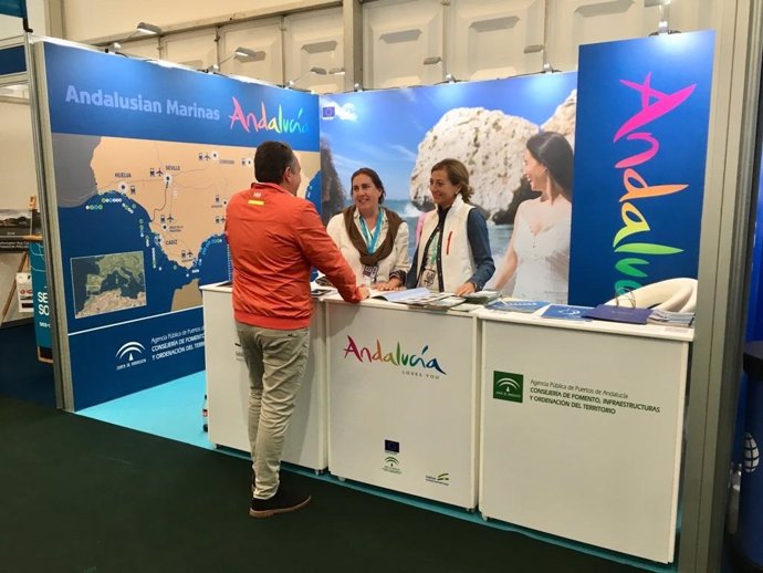 Andalucía promociona sus puertos deportivos en el Salón Náutico de Southampton
