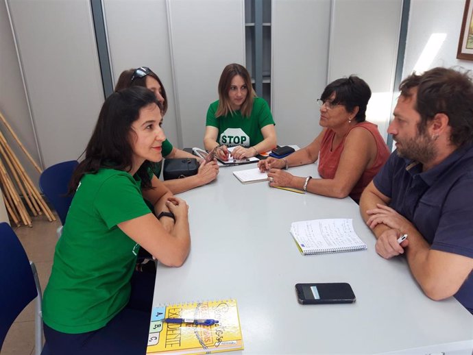 María Jesús Garrido mantiene una reunión con la PAH