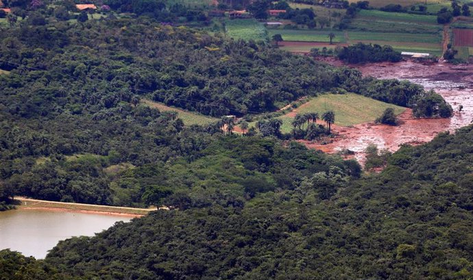 Inundación provocada por la rotura de la presa de Brumadinho