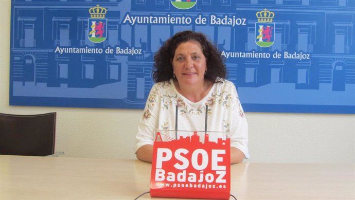 La concejala socialista de Badajoz Candy Arce