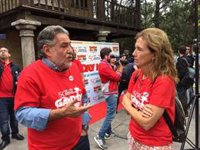 PSOE se siente "muy dolido" por la posición de Almeida durante la irrupción de Vox en el minuto de silencio