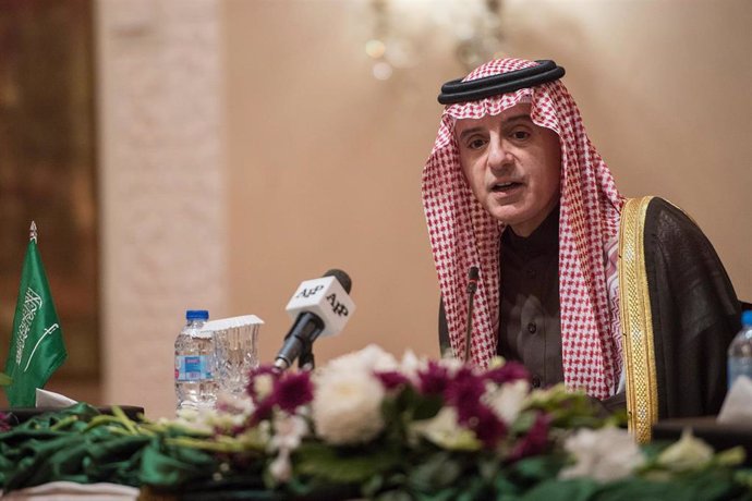 El ministro saudí de Asuntos Exteriores, Adel al Yubieir