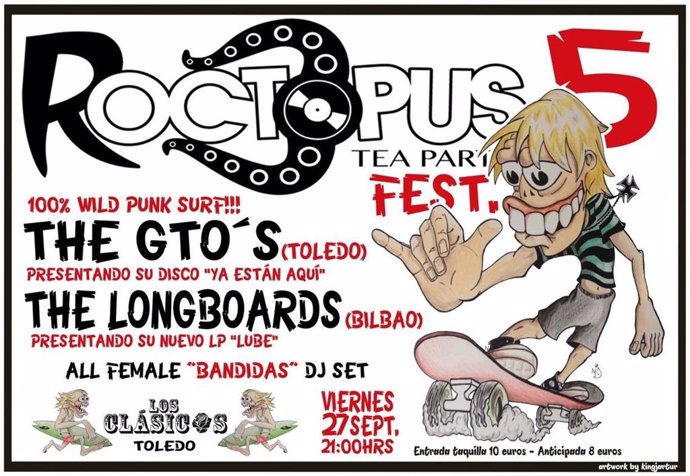 Cartel del Roctopus Tea Party Fest