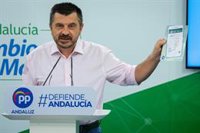 Martín (PP-A) critica que la "enésima utilización del dinero público para las campañas electorales del PSOE"