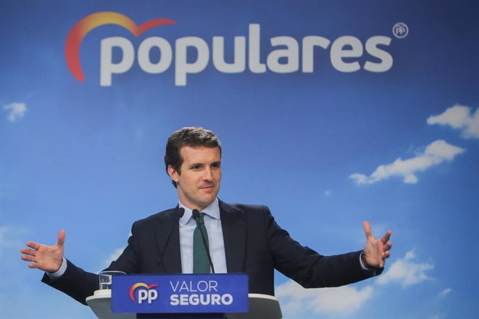 10N.- Casado se lanza a recuperar al votante "enfadado" que apoyó a Vox y al más