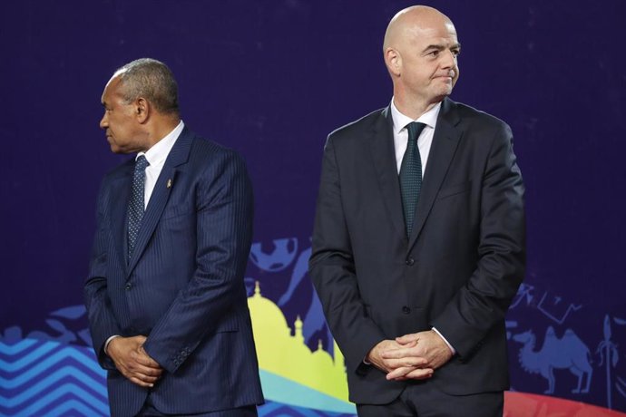 El presidente de la FIFA, Gianni Infantino, durante un acto institucional.