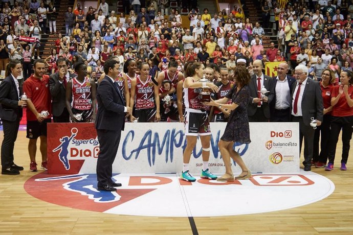 El Spar CityLift Girona, campeón de la Supercopa de España 2019.