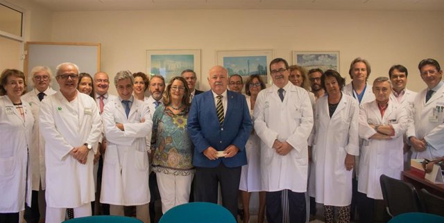 Jesús Aguirre visita el Hospital Virgen del Rocío