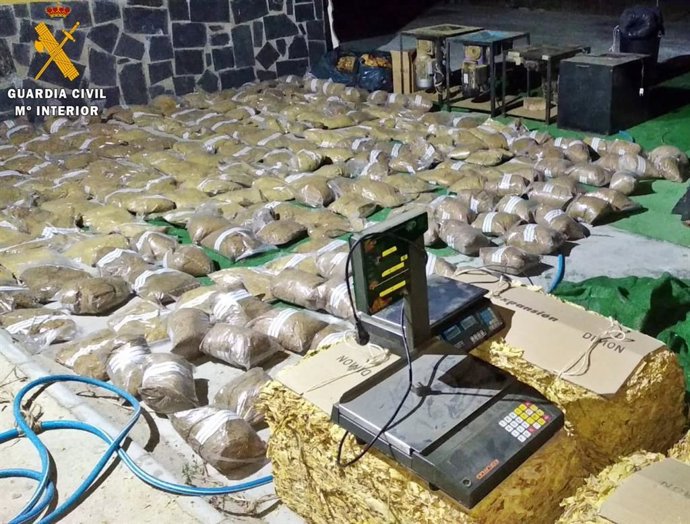 Tabaco interveniodo en Badajoz