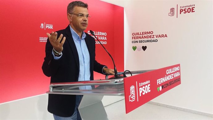Portavoz del PSOE extremeño, Juan Antonio González