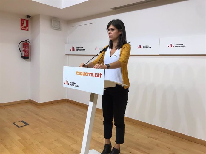 La portavoz de ERC, Marta Vilalta