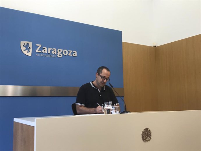 El concejal del Ayuntamiento de Zaragoza, Alberto Cubero.