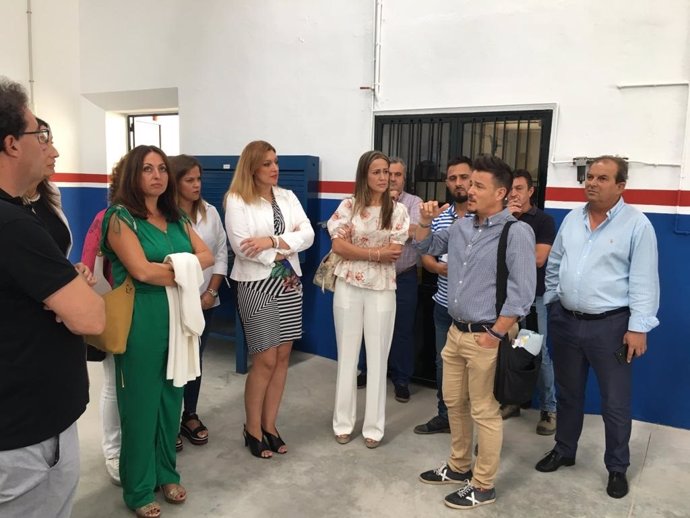 Visita a las obras del IES Don Bosco del Valverde del Camino (Huelva)