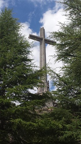 Basílica del Valle de los Caídos en San Lorenzo de El Escorial, en Madrid