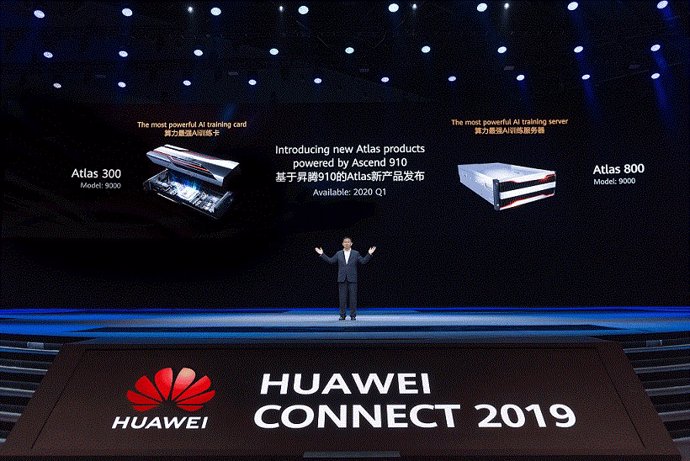 Huawei introduce nuevos productos Atlas y 43 servicios en la nube basados en Asc