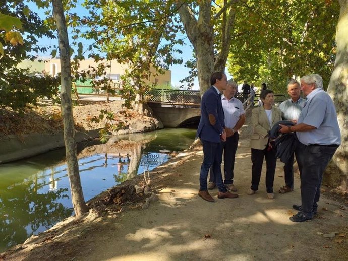 Teresa Cunillera ha visitado la Comunitat de Reganst del Canalls d'Urgell