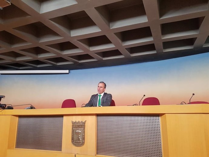 Javier Ortega Smith, portavoz de Vox en el Ayuntamiento de Madrid