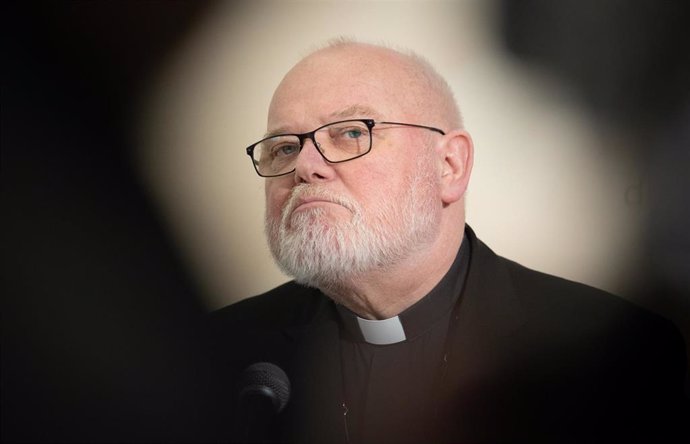 11 March 2019, Lower Saxony, Lingen: Chairman of the German Bishops' Conference, Cardinal Reinhard Marx, reacts at the opening of the spring assembly of the German bishops. Photo: Friso Gentsch/dpa