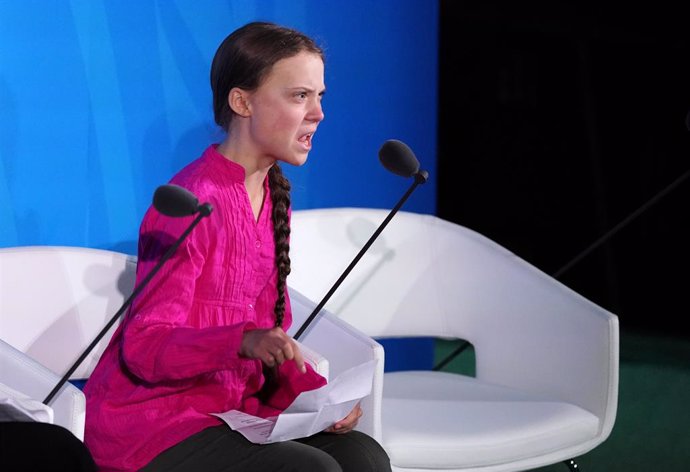 Clima.- Greta Thunberg culpa a los líderes mundiales de que estemos "al inicio d