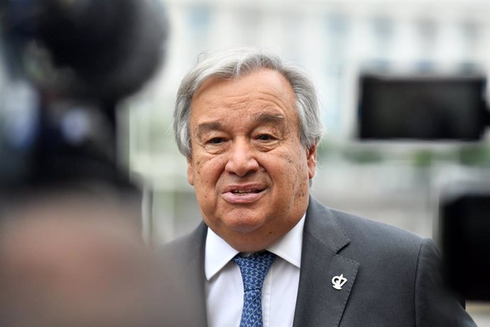 António Guterres a la conferncia del G7.