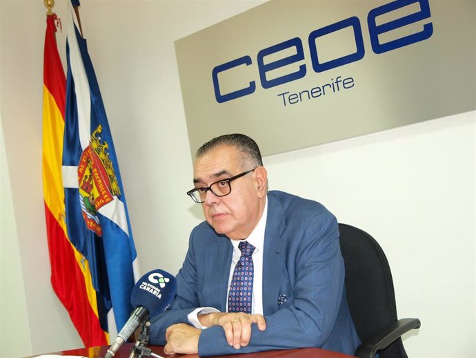 José Carlos Francisco, presidente de CEOE-Tenerife