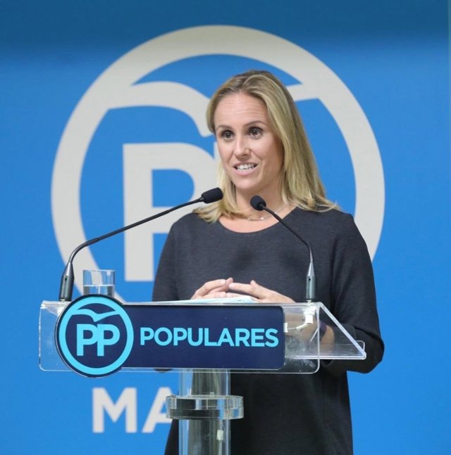 La portavoz adjunta del PP en la Asamblea de Madrid, Ana Camíns