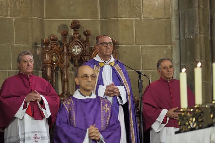 El cardenal arquebisbe de Barcelona Juan José Omella