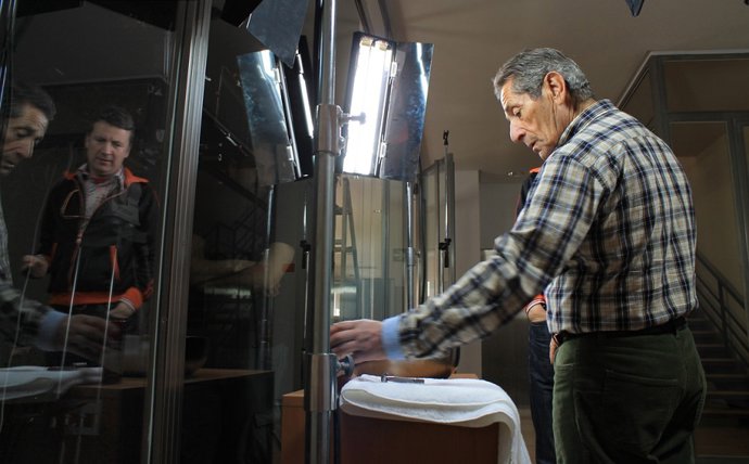 Rodaje de 'Sobrenatural'.