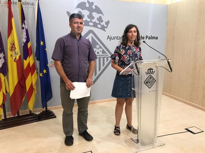 La regidora de Modelo de Ciudad, Neus Truyol, en una rueda de prensa.