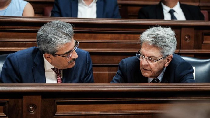 Julio Pérez, consejero de Administraciones Públicas, Justicia y Seguridad del Gobierno de Canarias