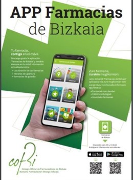 APP para conocer las farmacias de guardia en Bizkaia