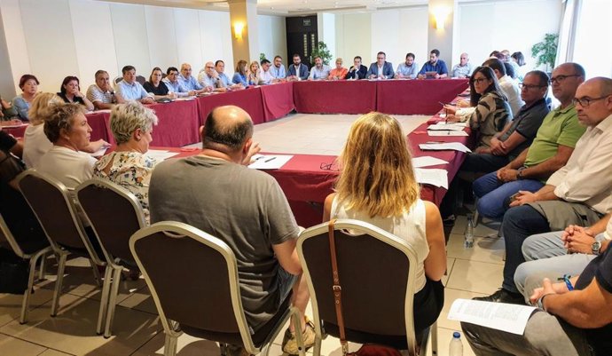Reunión de los alcaldes socialistas de la Región en Los Alcázares