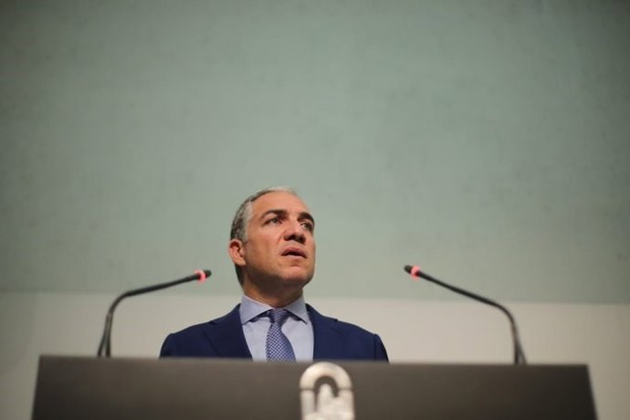 Elías Bendodo, este martes