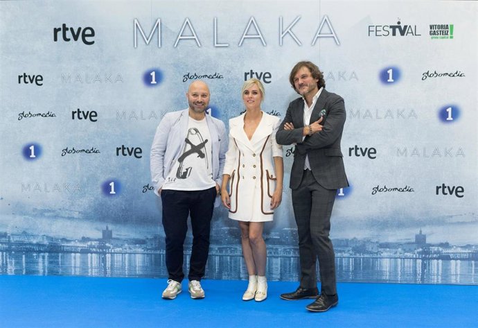 Protagonistas de la serie 'Malaka'