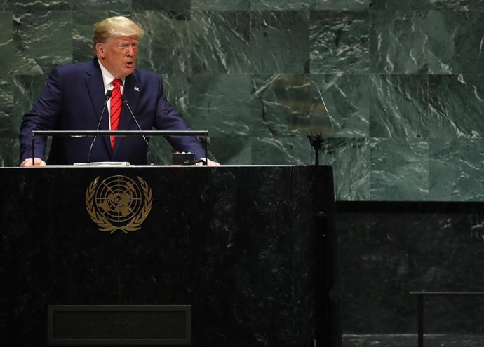 Donald Trump habla ante la Asamblea General de la ONU