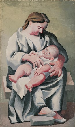 La 'Maternidad' de Picasso se expone en el Hospital de los Venerables